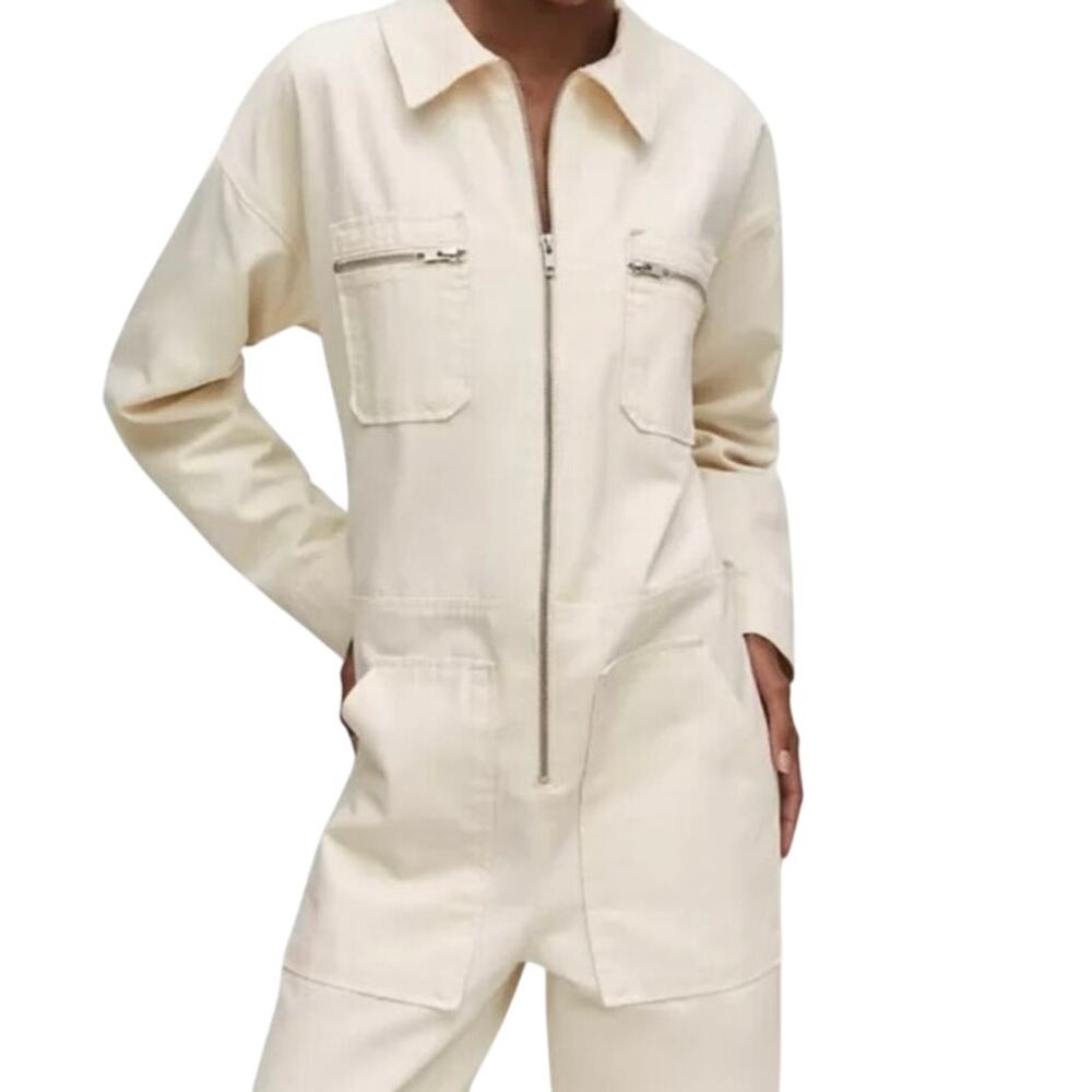 Mango Cream Jumpsuit